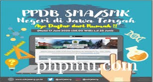 PPDB SMA Negeri 2 Kudus TP 2020/2021